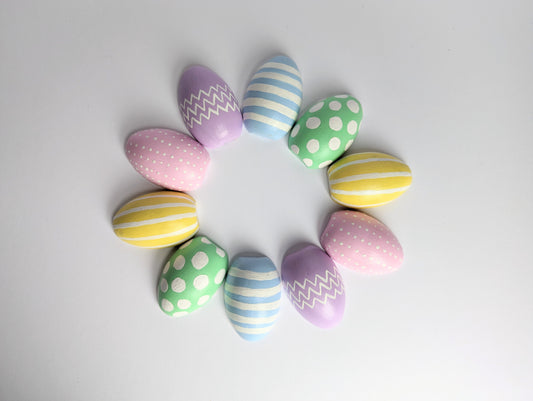 Easter Egg- Pattern, Colour and Number sorting